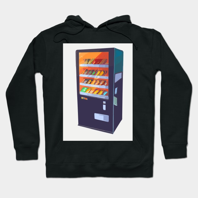 Modern Snack Machine Hoodie by maxcode